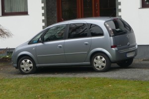 Opel Meriva A Heck