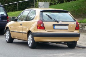 Toyota Corolla E11 Vorfacelift Heck