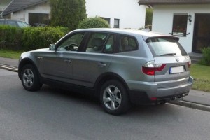 BMW X3 hinten links