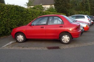 Mazda 121 Typ DB Seitenansicht