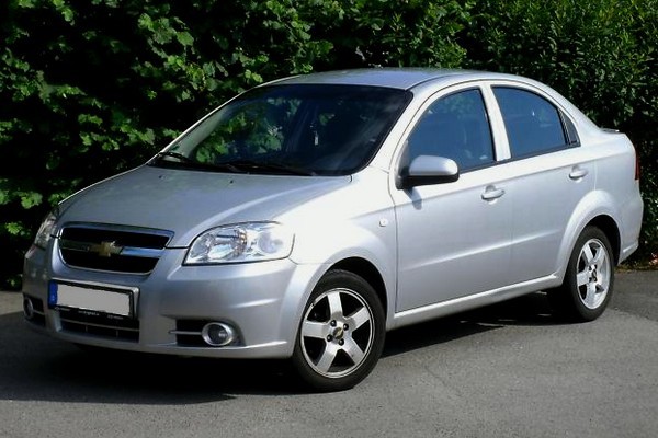 Chevrolet Aveo - hoffentlich passiert kein Unfall