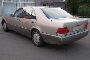 Mercedes-Benz S-Klasse W 140 Heck schräg