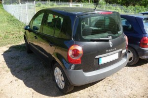 Renault Modus Heck schräg vor Facelift