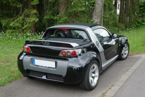 Smart Roadster Heck schräg