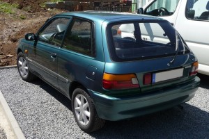 Toyota Starlet P8 Heck Schräg