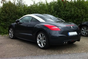 Peugeot RCZ schräg hinten