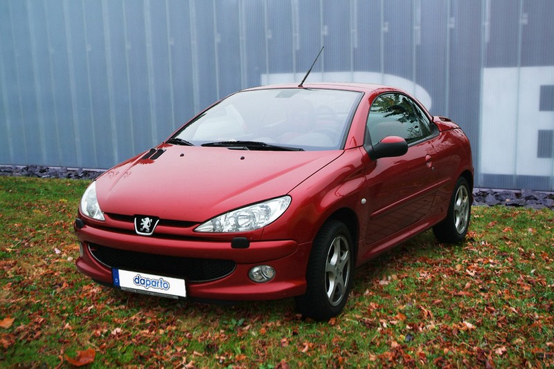 Peugeot 206 CC - wertstabiles Klappdach-Cabriolet