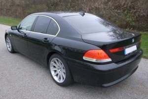 BMW 7er E65 Heck