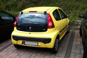 Peugeot 107 Heck