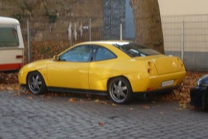 Fiat Coupé Heck