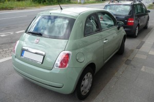 Fiat 500 Heck