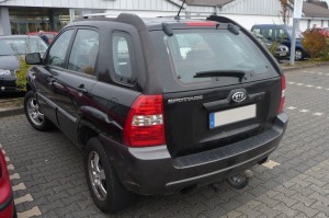 Kia Sportage II Typ JE Heck