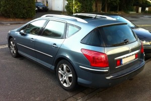 Peugeot 407 SW Heck