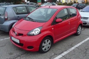 Toyota Aygo nach Facelift Front