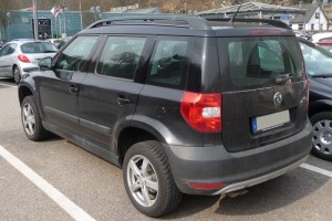 Skoda Yeti Heck