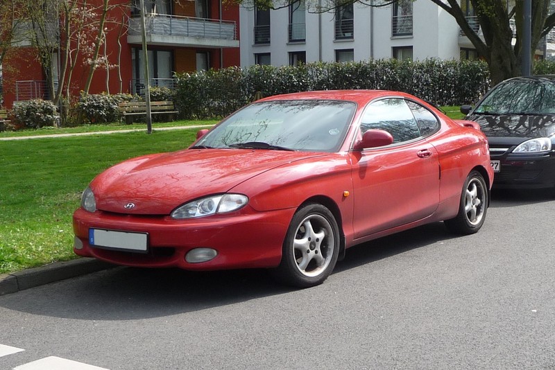 Hyundai Coupé (Typ J2) - südkoreanisches Sportcoupé