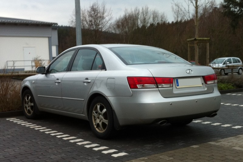 Hyundai Sonata V (Typ NF) - anders als sonst