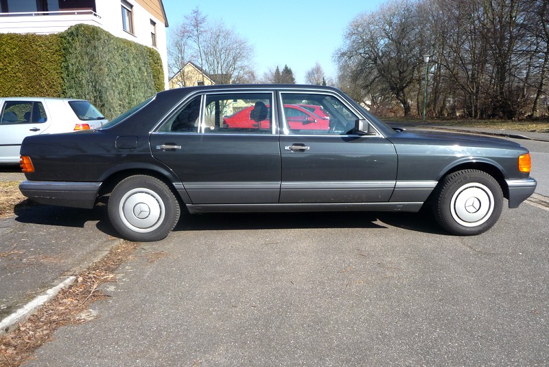 Mercedes-Benz S-Klasse W 126 - auch die Ersatzteilpreise sind Oberklasse